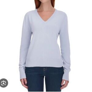 Calvin Klein Jeans Baby Blue V neck Sweater